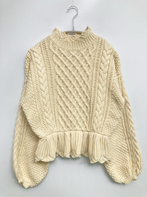 FREE’SMART/フリーズマート/ニット/セーター/トップス/ホワイト/FR