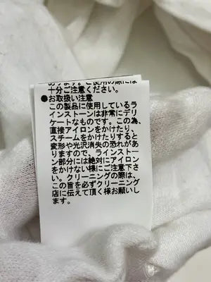 NICOLE CLUB/ニコルクラブ/Tシャツ/カットソー/トップス/ホワイト/FREE