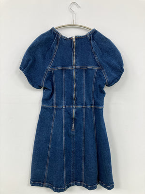 ZARA/ザラ/ワンピース/ワンピース/ドレス/ブルー/M
