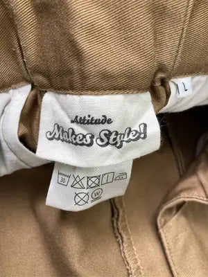 Attitude makes style!/アティチュードメイクススタイル/その他パンツ/パンツ/ブラウン/L