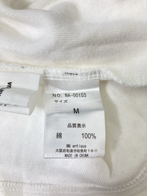 ANTIQUA/アンティカ/Tシャツ/カットソー/トップス/ホワイト/M