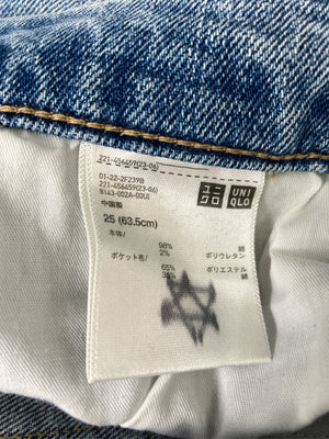 UNIQLO/ユニクロ/デニムパンツ/パンツ/スカイブルー/25