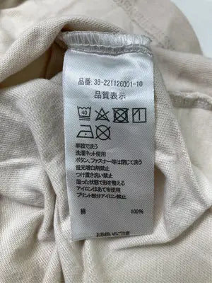 Tシャツ/カットソー/トップス/ベージュ/M