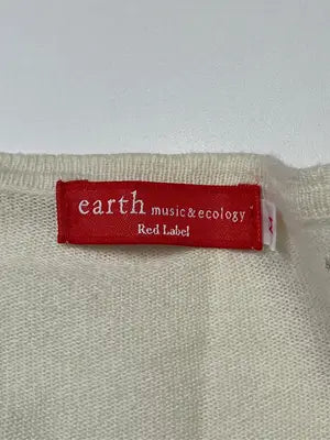 earth music&ecology/アースミュージックアンドエコロジー/カーディガン/ボレロ/トップス/アイボリー/M