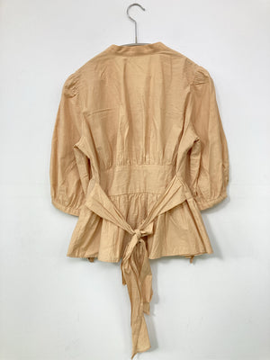 FRAY I.D/フレイアイディー/シャツ/ブラウス/トップス/ベージュ/1