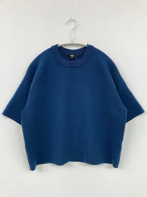 UNIQLO/ユニクロ/ニット/セーター/トップス/ネイビー/M