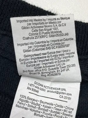 GILDAN/ギルダン/Tシャツ/カットソー/トップス/ブラック/XL