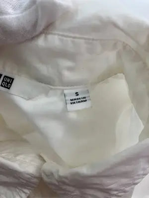 UNIQLO/ユニクロ/シャツ/ブラウス/トップス/ホワイト/S