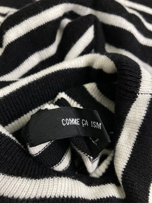 COMME CA ISM/コムサイズム/ニット/セーター/トップス/ブラック/L