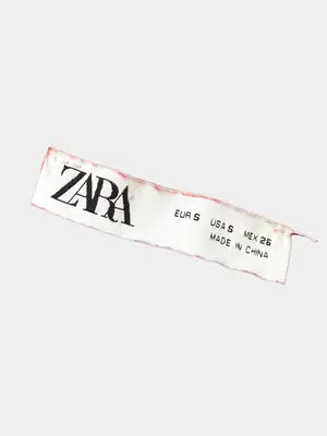 ZARA/ザラ/ベスト/トップス/レッド/USA S