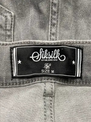 SIKSILK/デニムパンツ/パンツ/グレー/M
