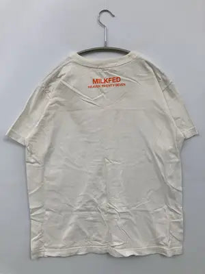 MILK FED./ミルクフェド/Tシャツ/カットソー/トップス/ホワイト/S