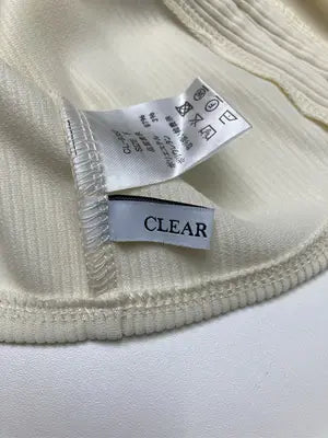 clear basic/Tシャツ/カットソー/トップス/ホワイト/F