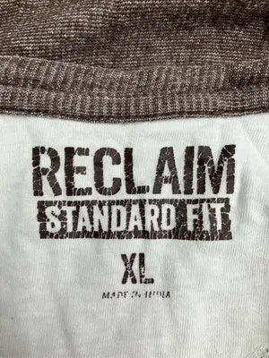 RECLAIM/Tシャツ/カットソー/トップス/ブラウン/XL