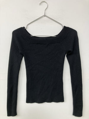 Abercrombie ＆ Fitch/アバクロンビーアンドフィッチ/ニット/セーター/トップス/ブラック/XS