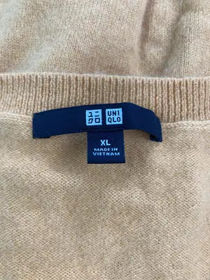 UNIQLO/ユニクロ/ニット/セーター/トップス/イエロー/XL