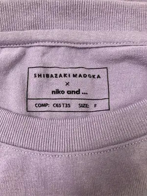 niko and .../ニコアンド/Tシャツ/カットソー/トップス/パープル/F