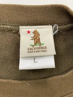 CALIFORNIA/カリフォルニア/スウェット/トップス/ブラウン/L