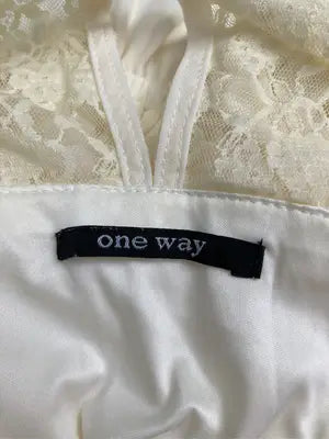 One Way/ワンウェイ/ワンピース/ワンピース/ドレス/アイボリー