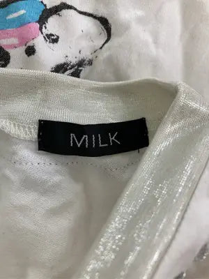 MILK/ミルク/Tシャツ/カットソー/トップス/ホワイト