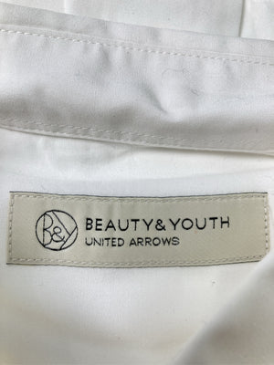 BEAUTY&YOUTH/ビューティーアンドユース/シャツ/ブラウス/トップス/ホワイト