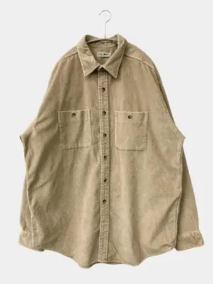 L.L.Bean/エルエルビーン/シャツ/ブラウス/トップス/ベージュ/X-LARGE