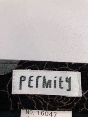 PErMity/ロングスカート/スカート/ブラック/ウエスト 70-74 ヒップ 97 丈 77