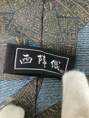 西陣織/ニシジンオリ/ネクタイ/ファッション雑貨/グリーン