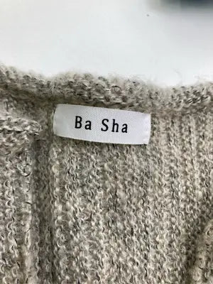 BaSha/ニット/セーター/トップス/ベージュ/160/84A