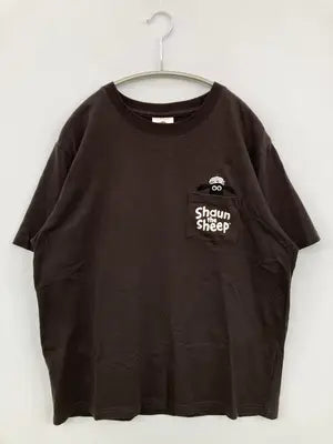 Shaun the Sheep/Tシャツ/カットソー/トップス/ブラウン/L