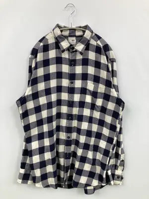 UNIQLO/ユニクロ/シャツ/ブラウス/トップス/ネイビー/XL
