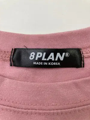 8PLAN/エイトプラン/Tシャツ/カットソー/トップス/ピンク