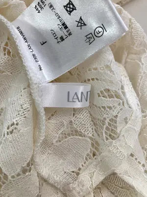 LANVIN EN BLUE/シャツ/ブラウス/トップス/アイボリー/F