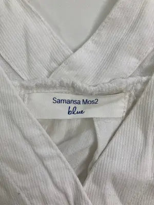 Samansa Mos2/サマンサモスモス/シャツ/ブラウス/トップス/ホワイト/F