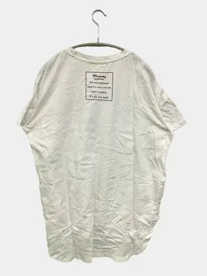 earth music&ecology/アースミュージックアンドエコロジー/Tシャツ/カットソー/トップス/ホワイト/F