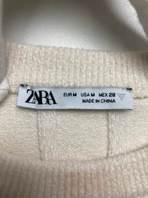 ZARA/ザラ/ニット/セーター/トップス/ホワイト