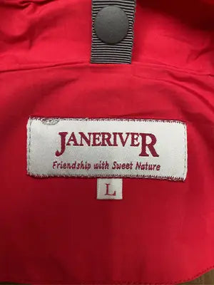 JANERIVER/その他アウター/ジャケット/アウター/レッド/L