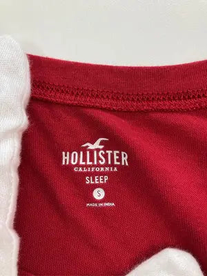 HOLLISTER/ホリスター/Tシャツ/カットソー/トップス/レッド/S