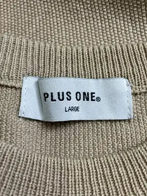 PLUS ONE/プラスワン/ベスト/トップス/ベージュ/L