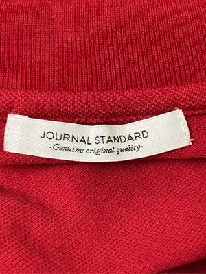 JOURNAL STANDARD/ジャーナルスタンダード/ポロシャツ/トップス/レッド/M