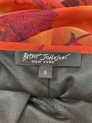 BETSEY JOHNSON/ドレス/ワンピース/ドレス/オレンジ/S