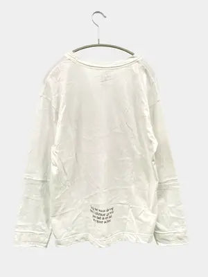 ScoLar/スカラー/Tシャツ/カットソー/トップス/ホワイト/M