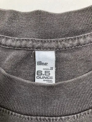 LOS ANGELES APPAREL/ロサンゼルスアパレル/Tシャツ/カットソー/トップス/ブラック/XL