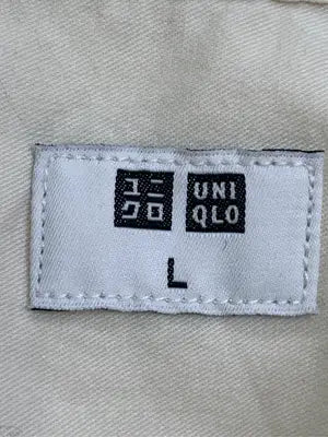 UNIQLO/ユニクロ/シャツ/ブラウス/トップス/アイボリー/L