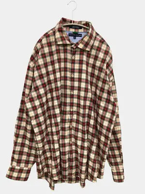 TOMMY HILFIGER/トミーヒルフィガー/シャツ/ブラウス/トップス/ベージュ/XXL