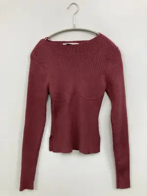 ZARA/ザラ/ニット/セーター/トップス/レッド/EUR M/USA M/ MEX 28