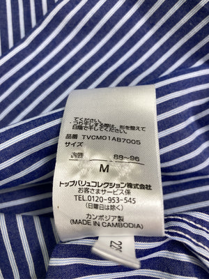 TOPVALU/トップバリュ/シャツ/ブラウス/トップス/ネイビー/M