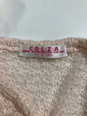 COLZA/コルザ/ニット/セーター/トップス/ピンク/L