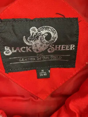 BLACK SHEEP./ダウンベスト/ジャケット/アウター/レッド/M