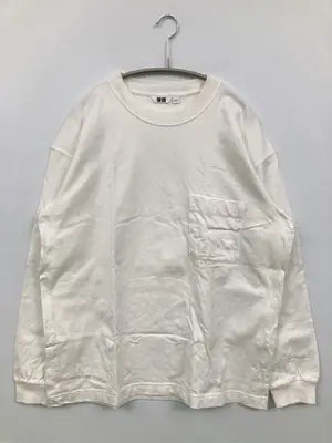 UNIQLO U/ユニクロユー/Tシャツ/カットソー/トップス/ホワイト/L